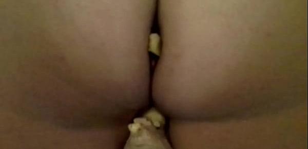  Ginger in the pussy and ass. Extreme punishment with great orgasm